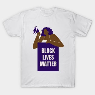 Black Lives Matter - Blue T-Shirt